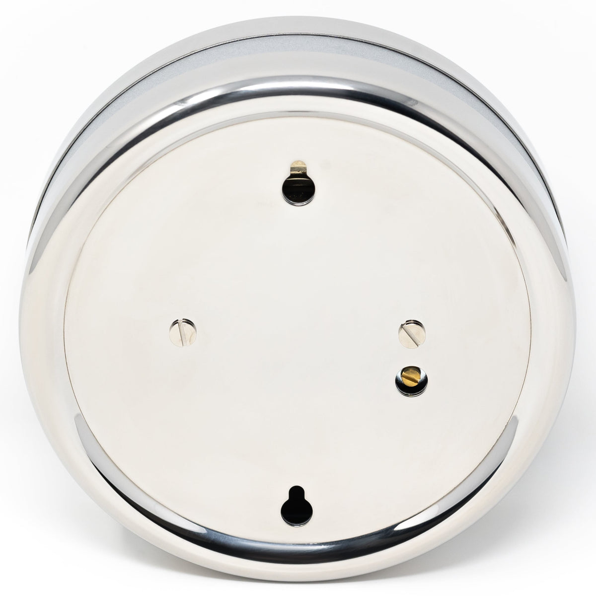 Barigo Orion Barometer | Polished Chrome with White Face | 100 mm |823RFPO