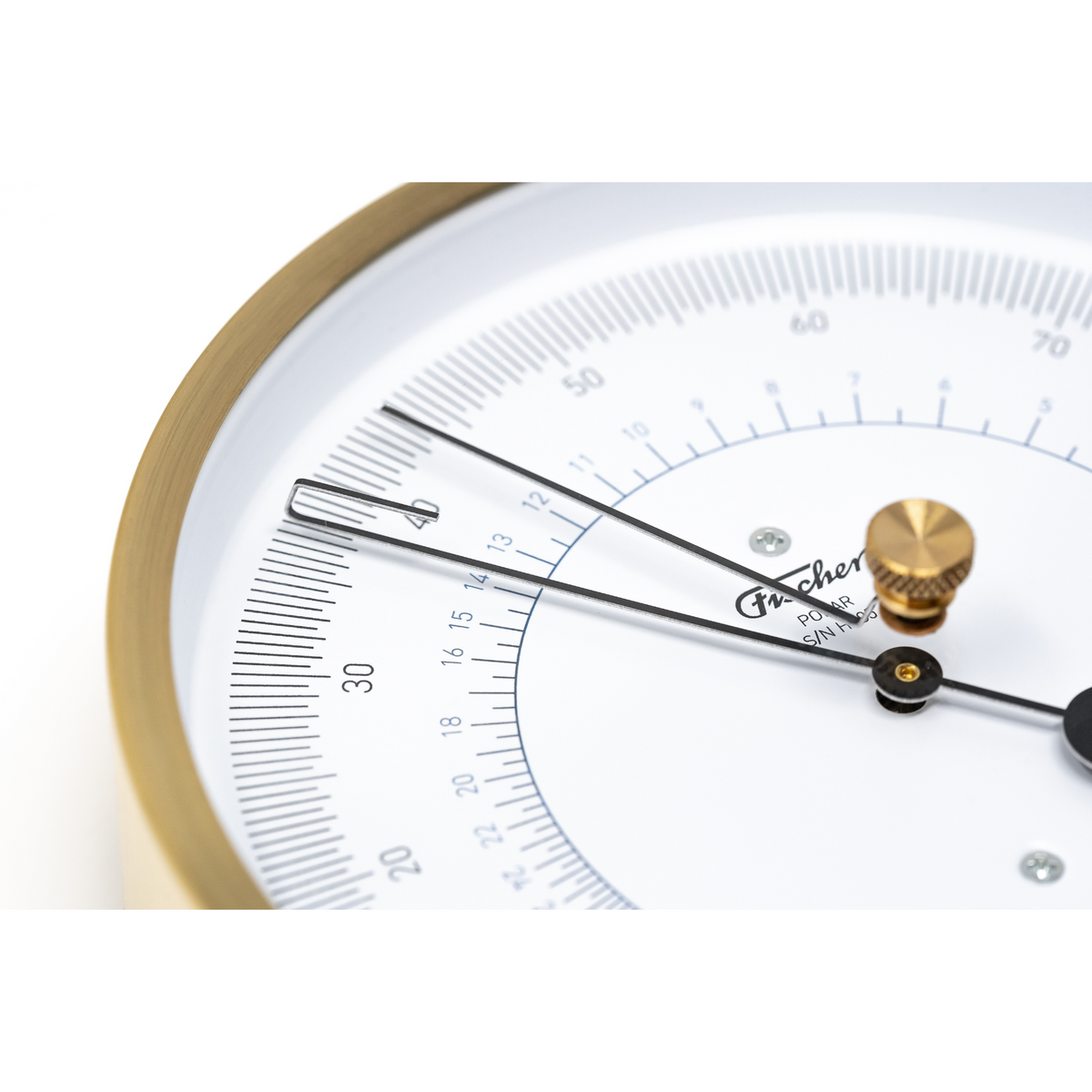 POLAR Instruments - Hygrometer Brushed Brass