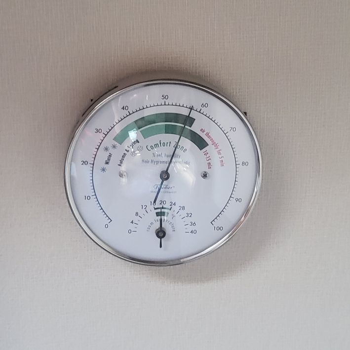 Fischer instrument fitted inside a campervan