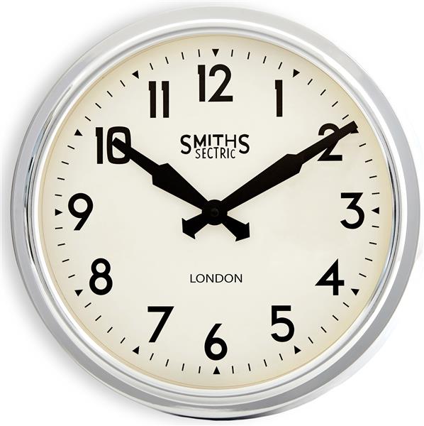 Smiths Chrome Replica Wall Clock