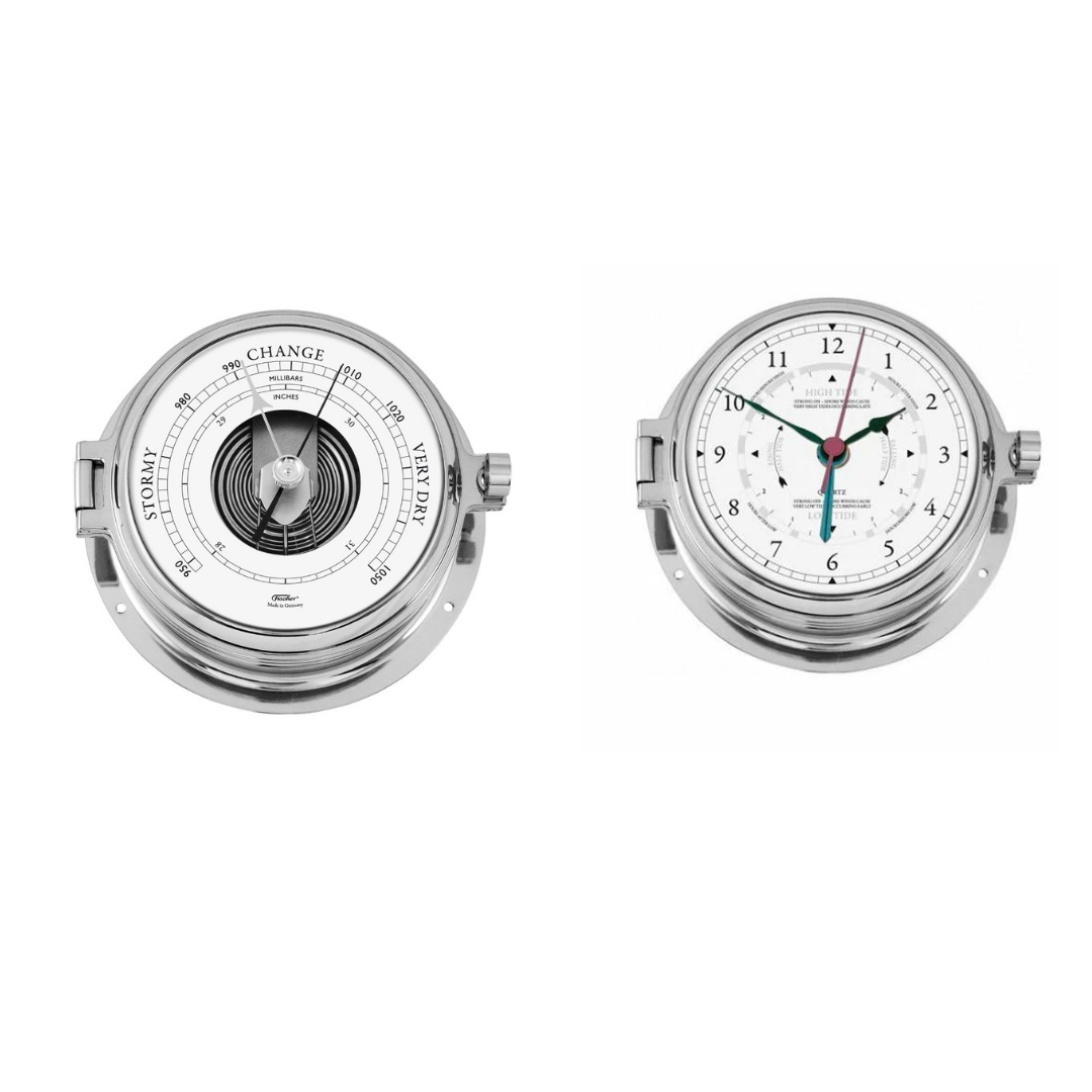 Tide clock & barometer Marine combo
