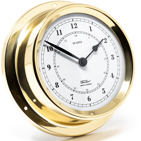 German Made Brass Clock