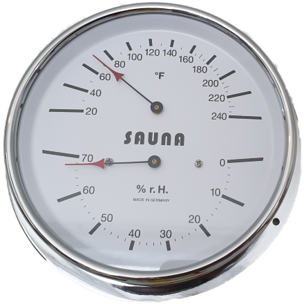 Sauna Instrument in Fahrenheit