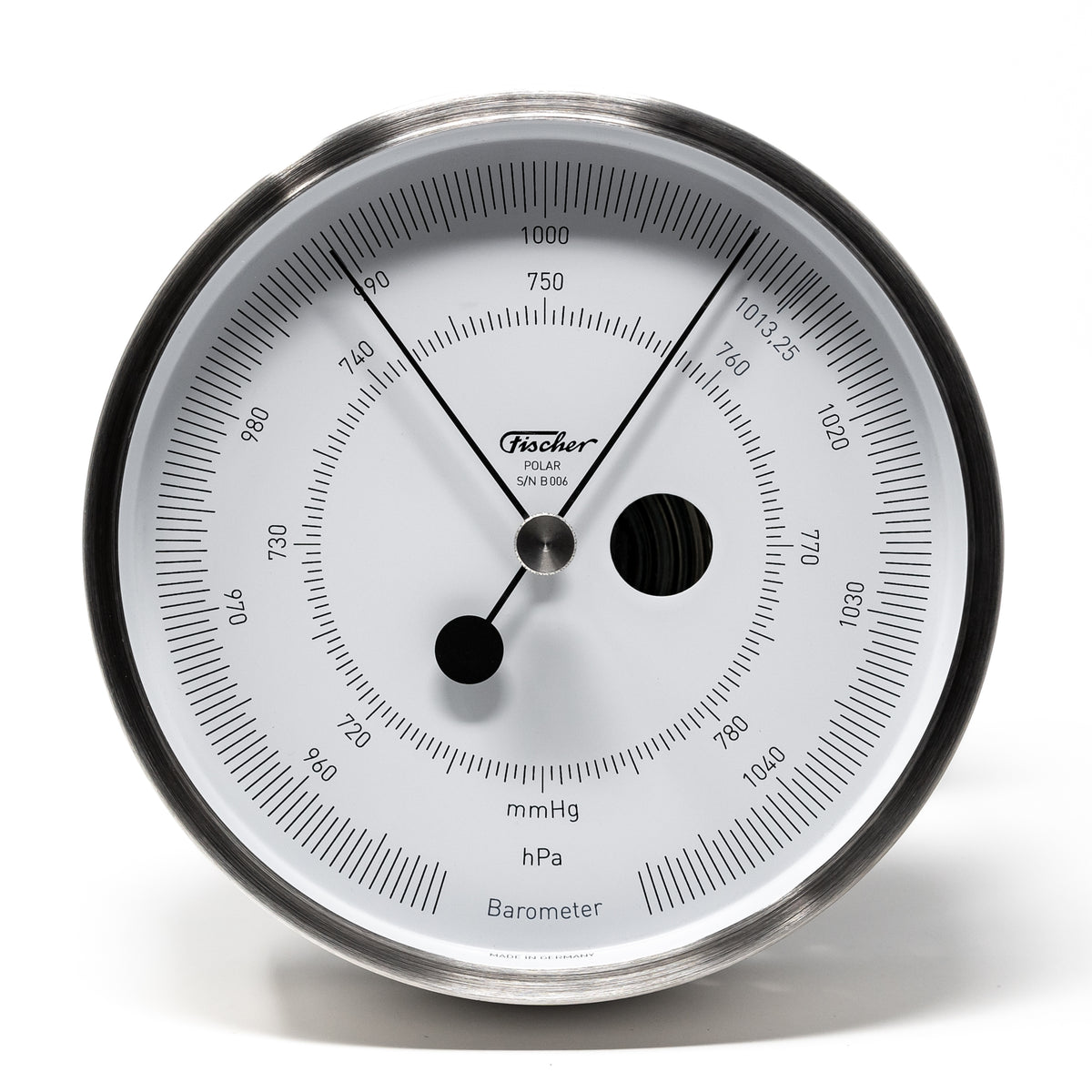 POLAR Instruments - Stainless Steel Barometer