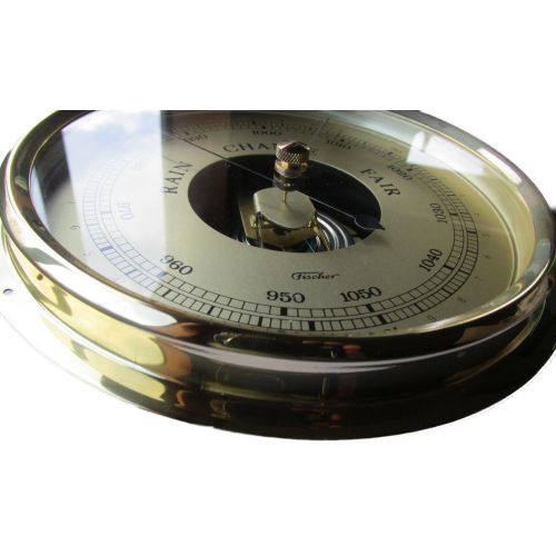 200mm large barometer made by fischer germany